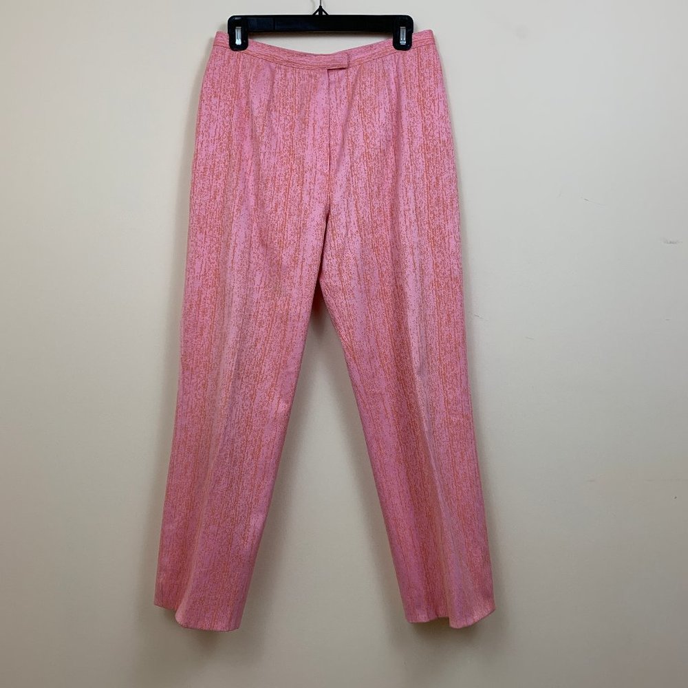Vintage Metradamo Pink Textured Pants